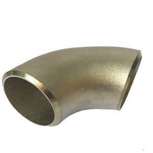 ASME ANSI B16.9 SCH 40 Bezšuvju tērauda Elbow 90 grāds Elbow