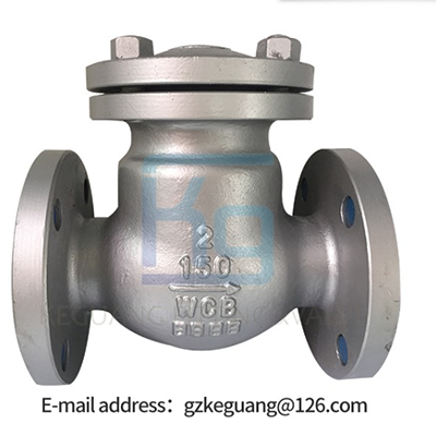 Factory Direct Supply Food Grade Stainless Steel Flange Check Valve Featured Image