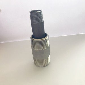 High Strength Stainless Steel Single Male Threaded Double Nipple