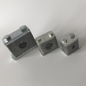 Hydraulic Pipe Clamp With Hexagon And Boolts Pp Pipe Clip