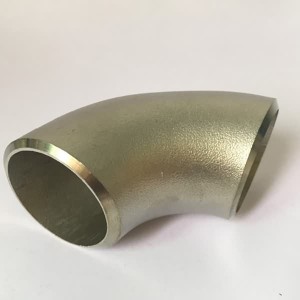 ASME ANSI B16.9 SCH 40 Bezšuvju tērauda Elbow 90 grāds Elbow